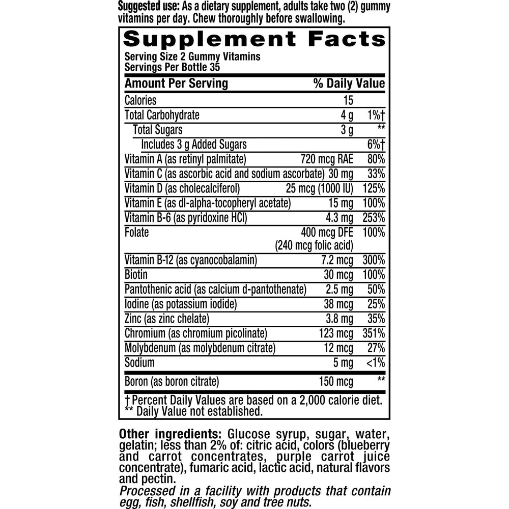Vitafusion daily-use visual suggesting a simple, tasty daily habit.