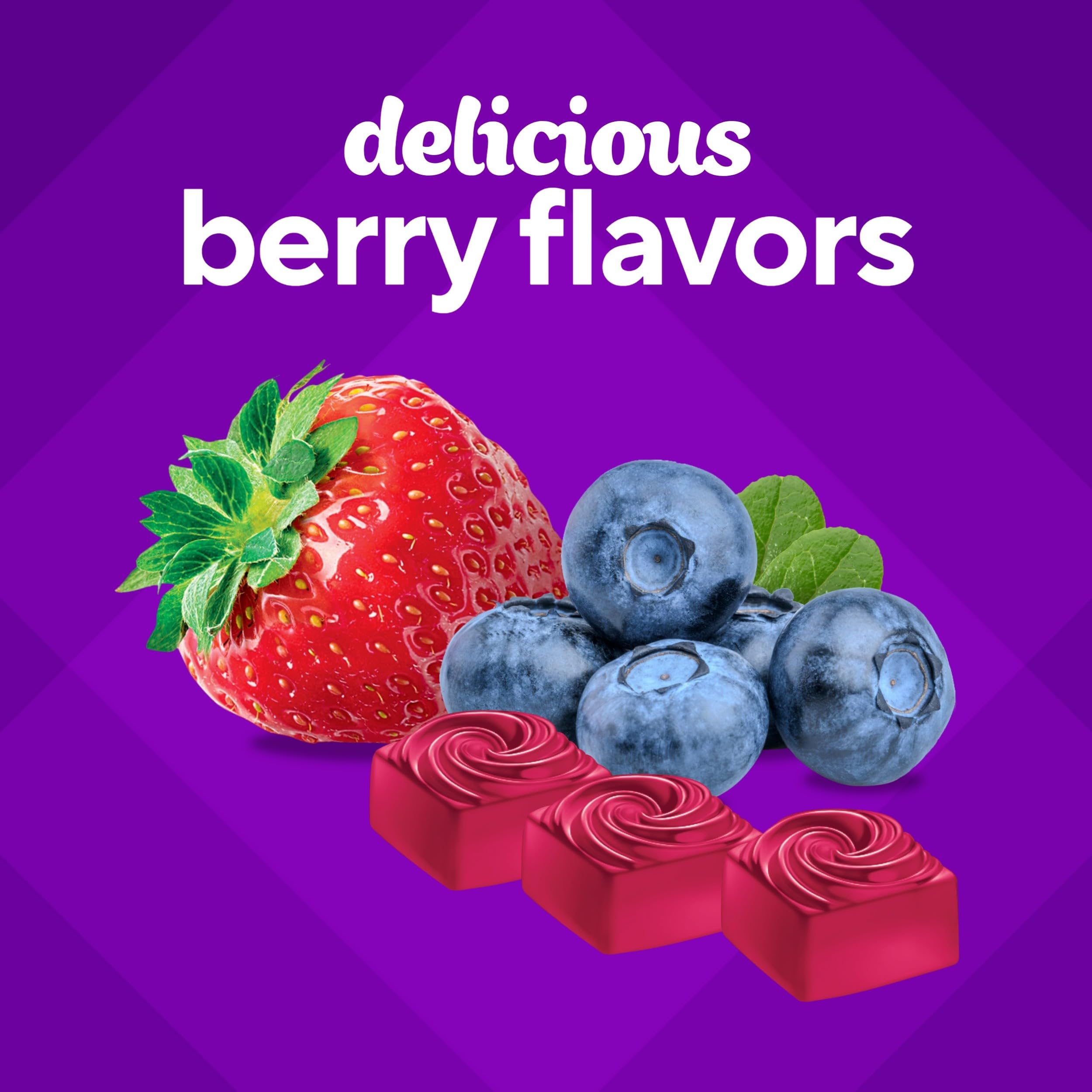 Vitafusion no artificial flavors closeup communicates clean nutrition