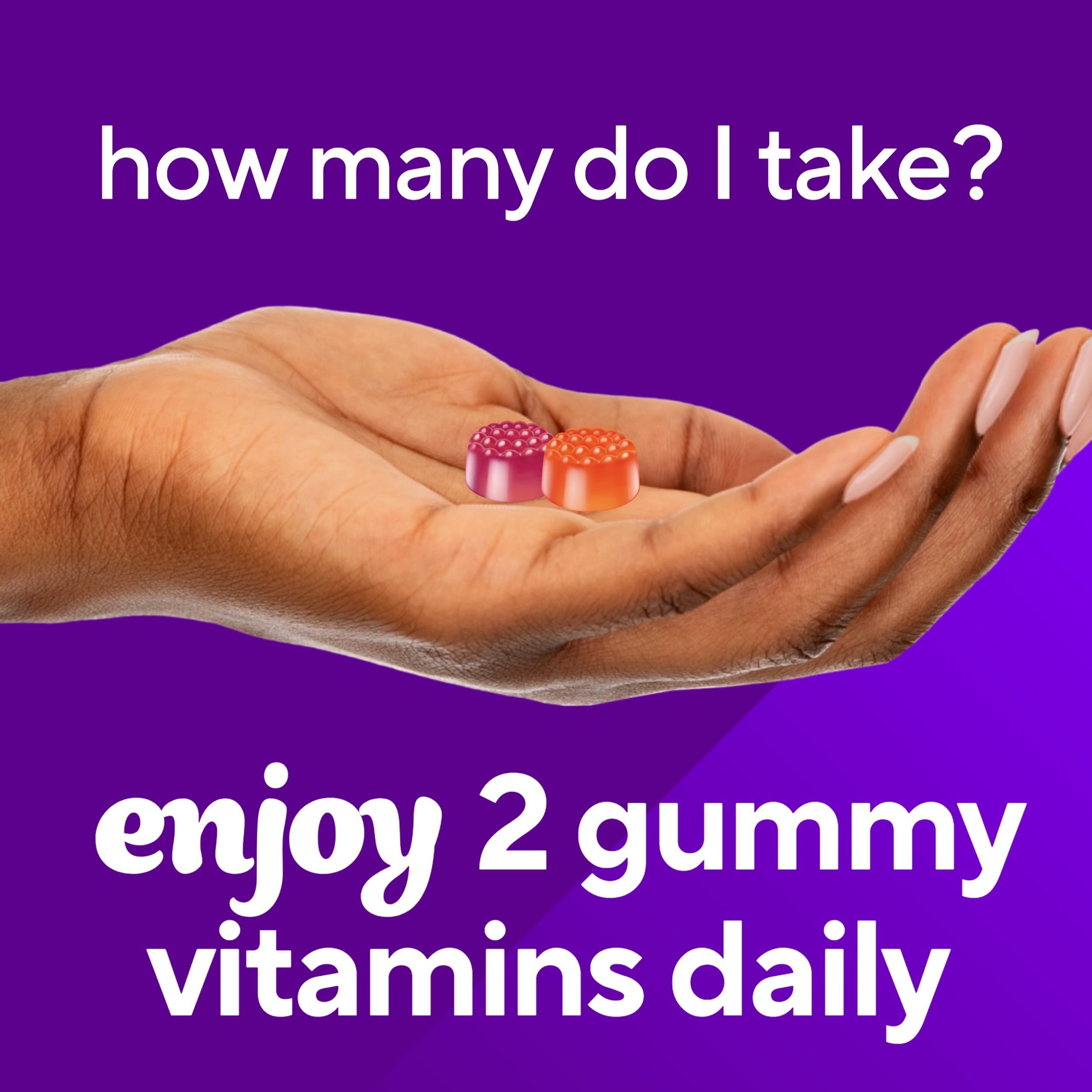 Vitafusion gummies labeled gluten-free and dairy-free