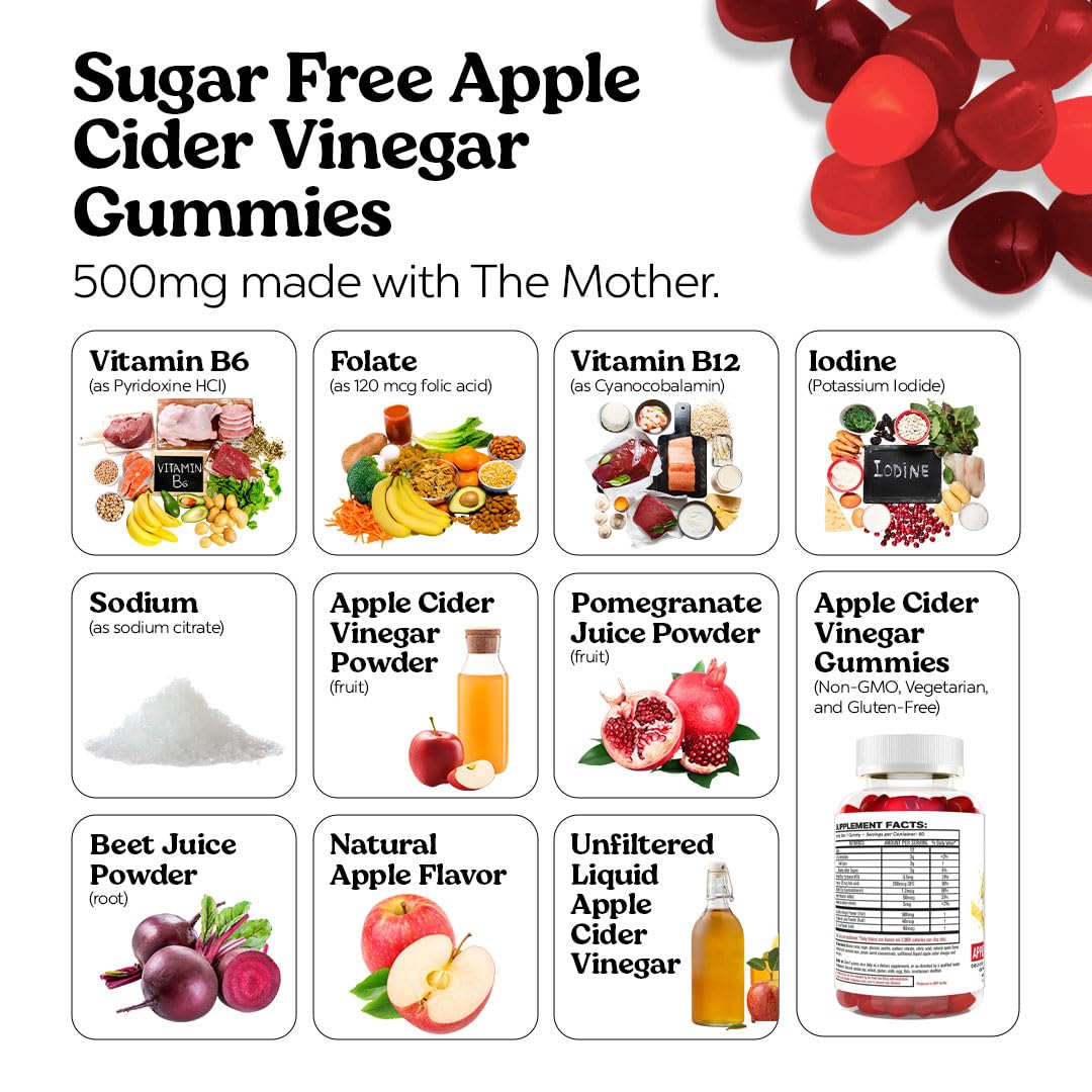 VITA GLOBE ACV gummies on a countertop ready for daily routine