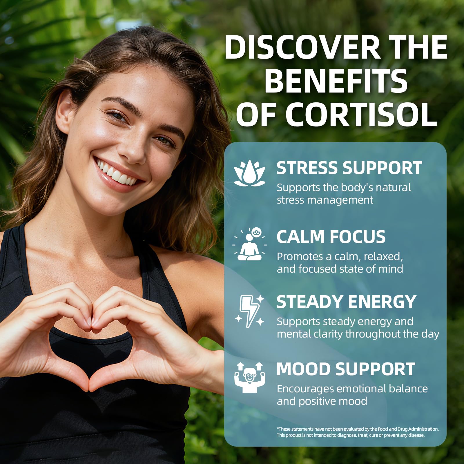 VitaHarbor ashwagandha ingredient supports natural stress balance.