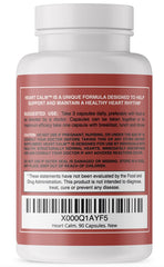 Vital Biologics Heart Calm capsules arranged to show daily heart health support