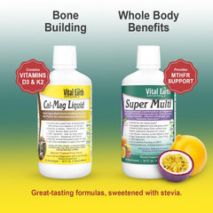 Vital Earth Minerals fulvic acid drops illustrating plant-based minerals for absorption.