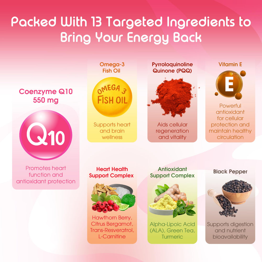 Vital Herbal Liposomal CoQ10 with black pepper boosting nutrient uptake close-up
