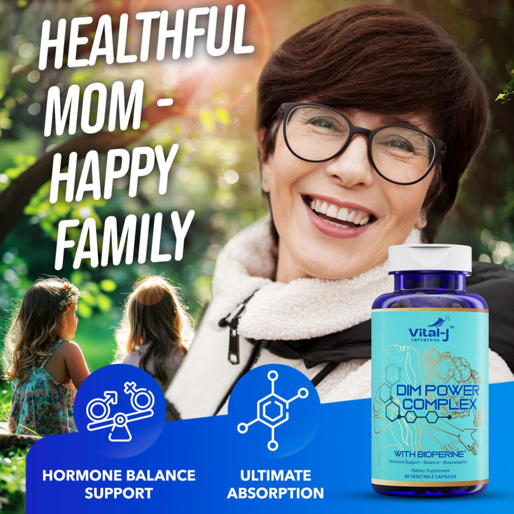 Vital-J Empowering detox support features calcium D-glucarate ingredients