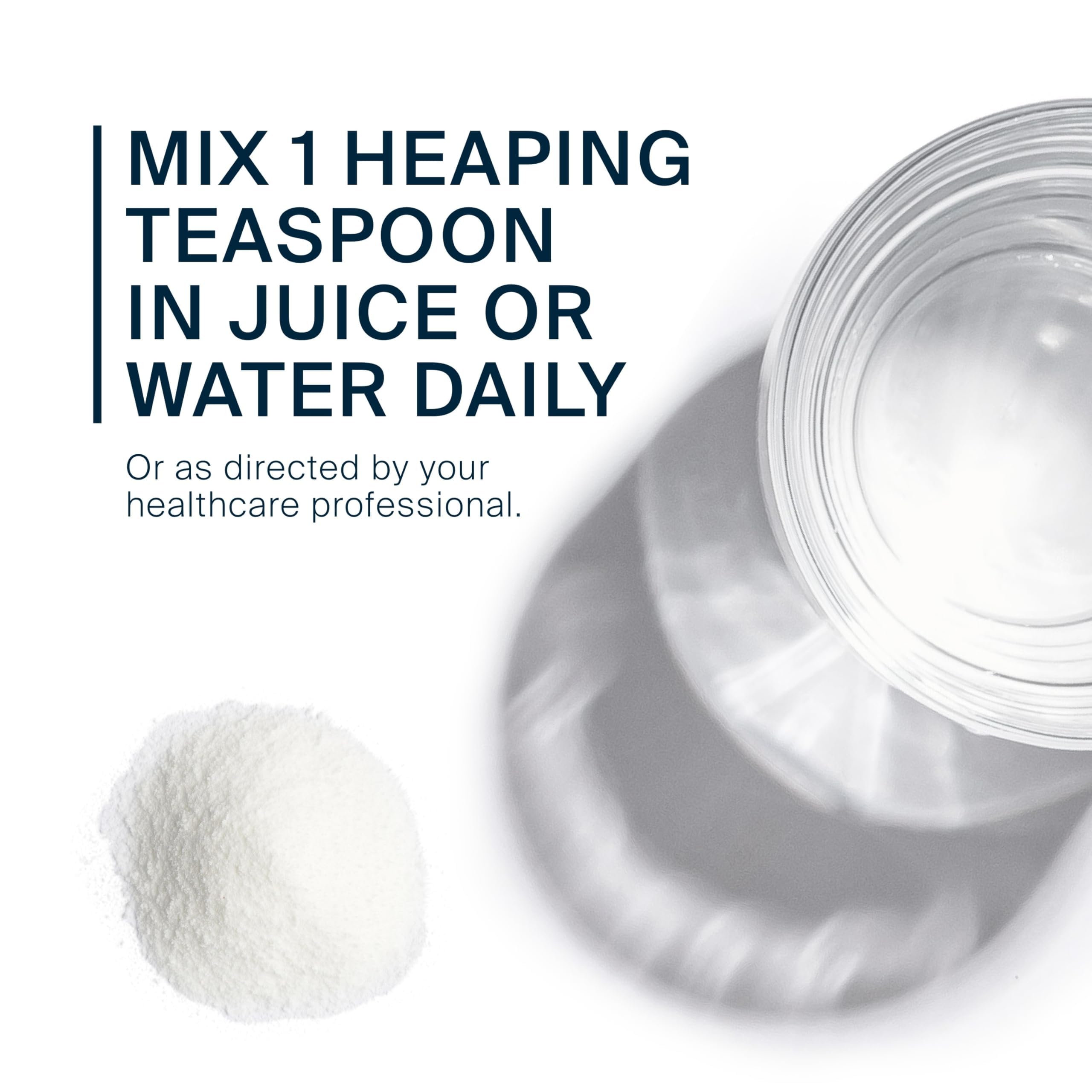 Vital Nutrients Arabinogalactan powder dissolving in water for simple mixing