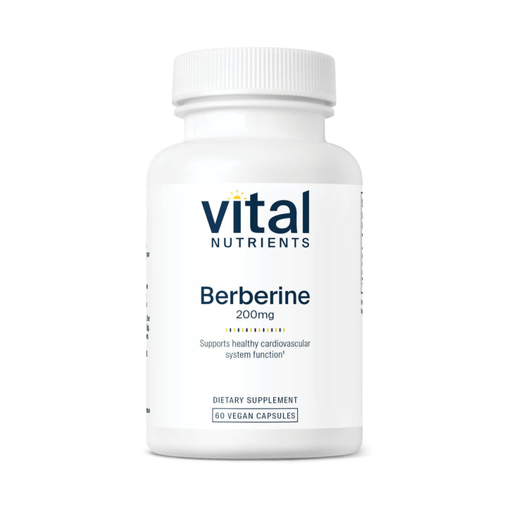 Vital Nutrients Berberine bottle front view for daily gut support