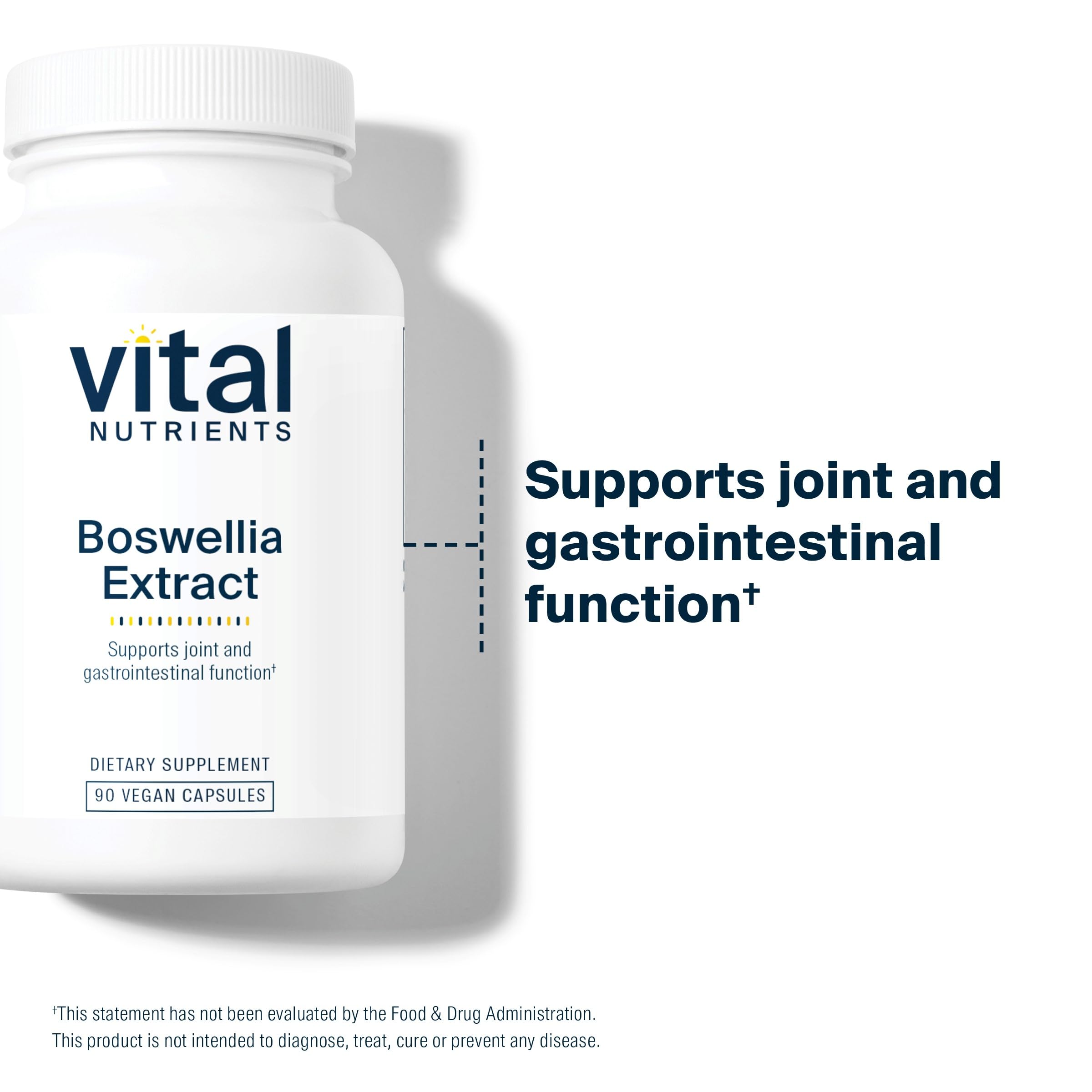 Vital Nutrients Boswellia wellness scene suggests everyday wellness.