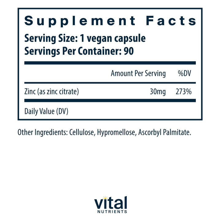 Vital Nutrients Choline 550mg bottle front showcasing vegan, allergen-free formula