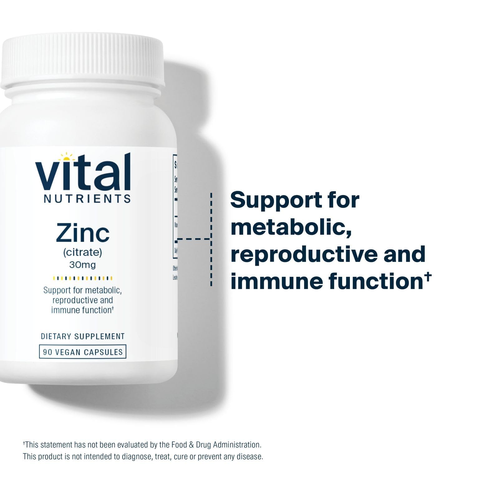 Vital Nutrients Choline 550mg product within NSF-certified facility context image