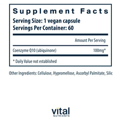 CoQ10 capsules close-up emphasizing energy and antioxidant support