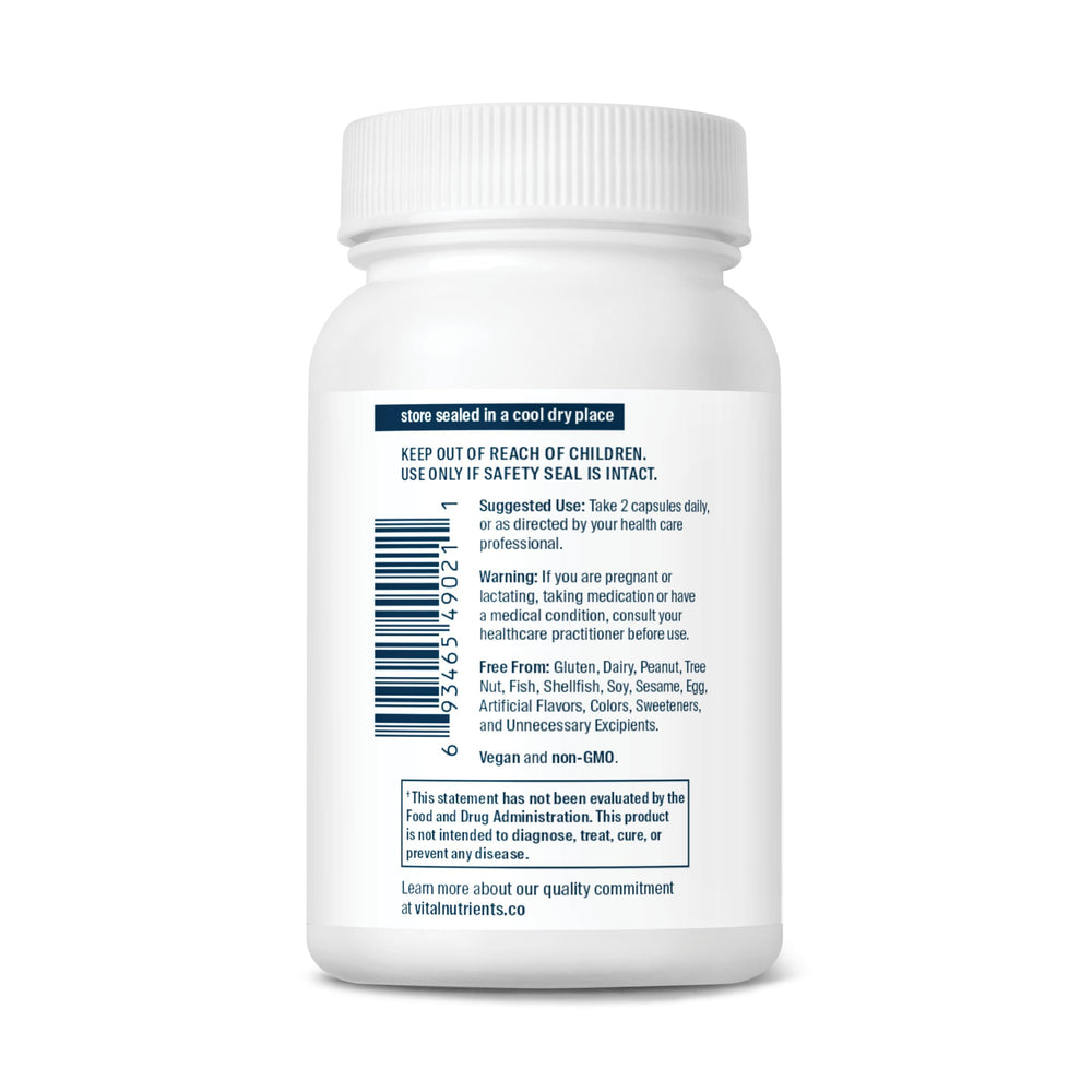Box packaging of Vital Nutrients Cortisol Balance product