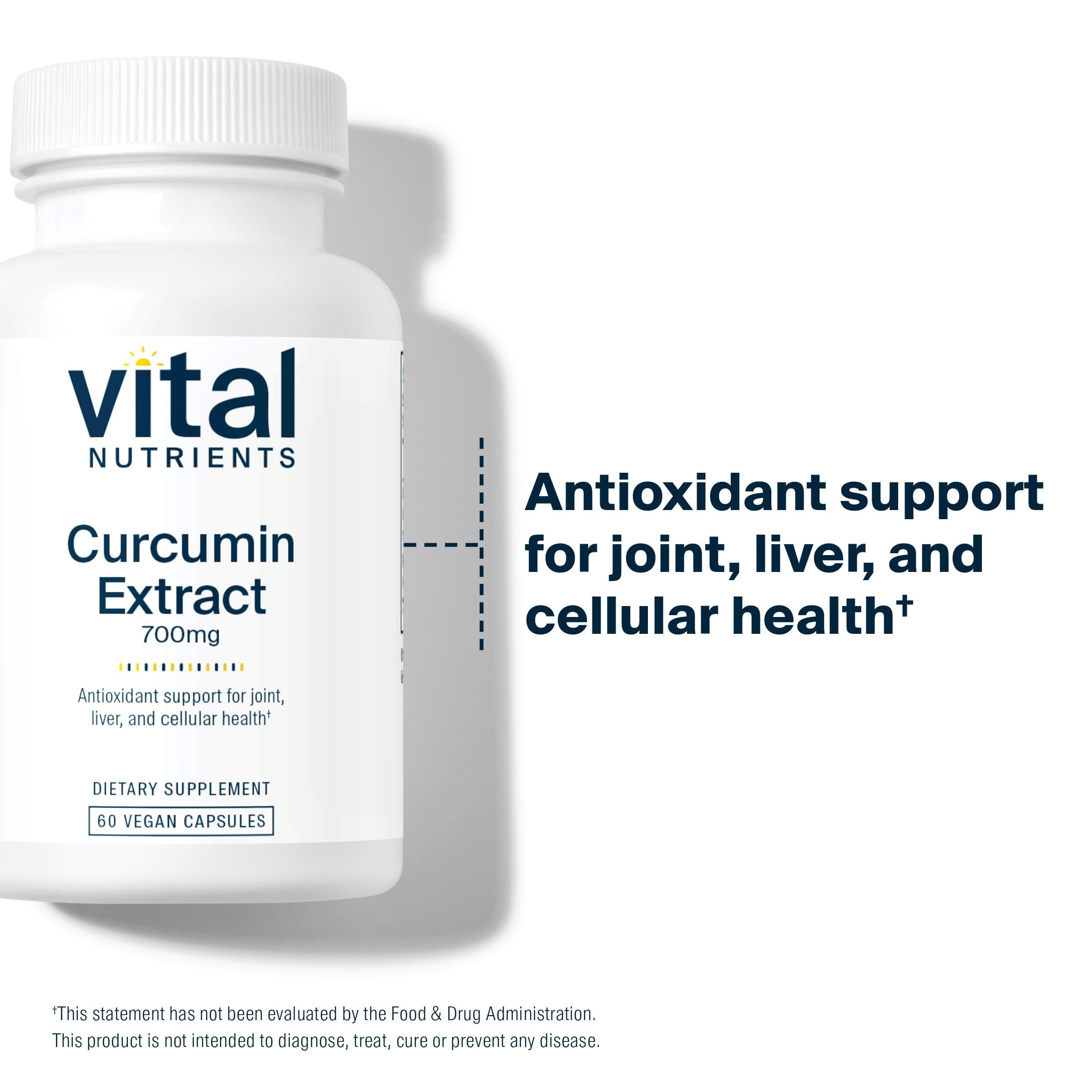 Vital Nutrients gluten-free packaging signals allergen-friendly supplement option.