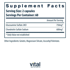 Capsules close-up from Vital Nutrients show clean, allergen-free formula for daily use