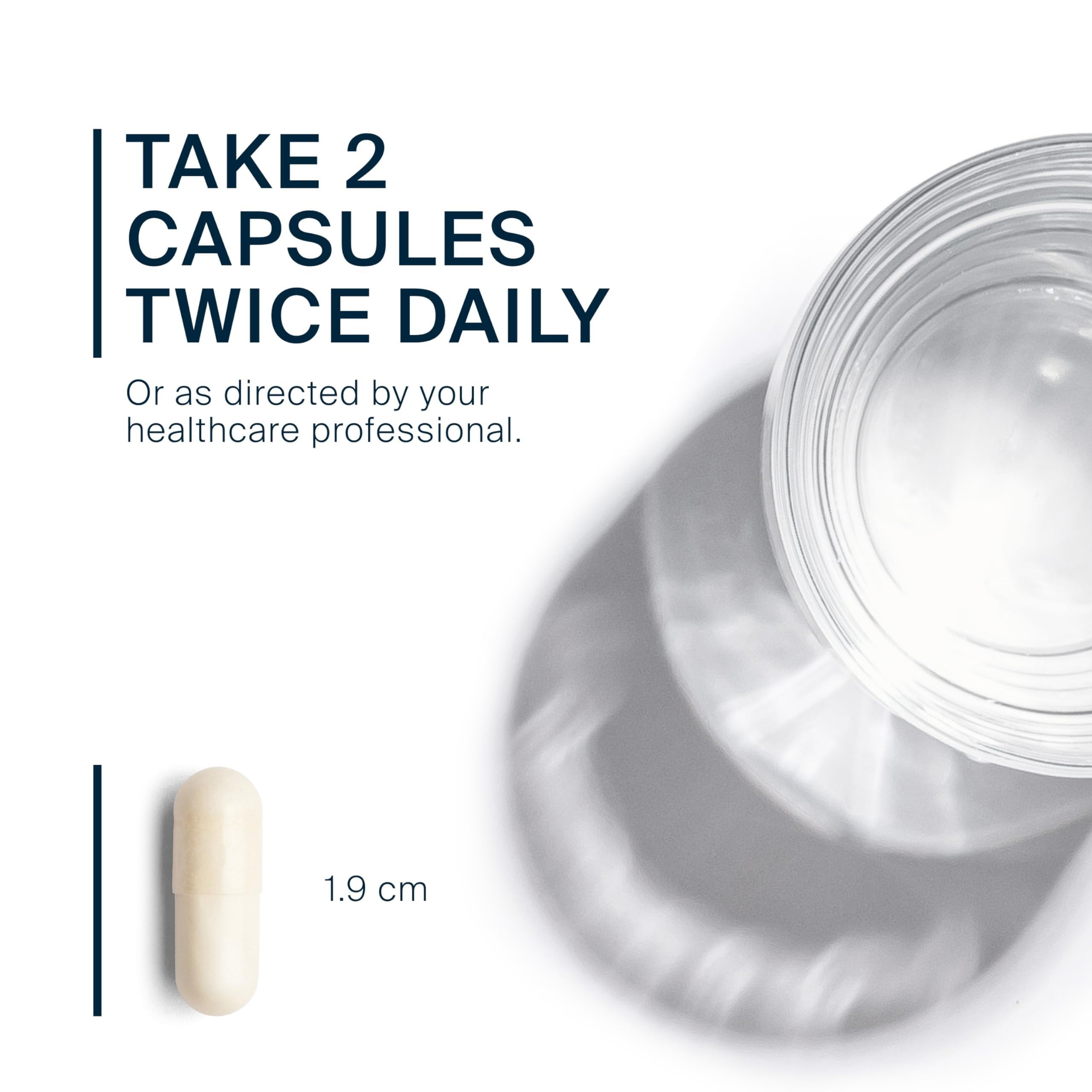 Vital Nutrients Glutathione 400mg capsules highlight convenient daily dosing
