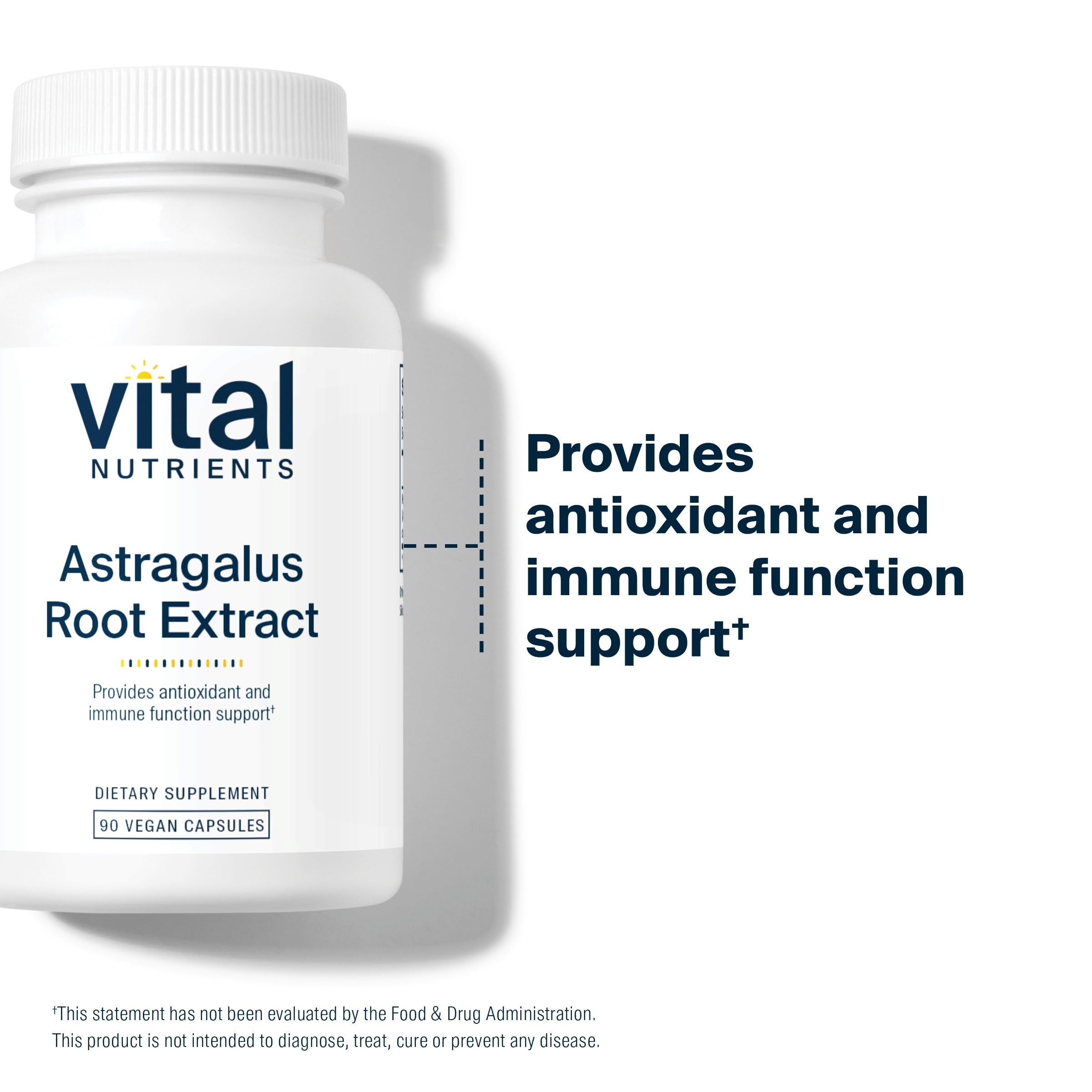 Vital Nutrients ingredients highlight gluten-free, dairy-free, soy-free and sugar-free formula.