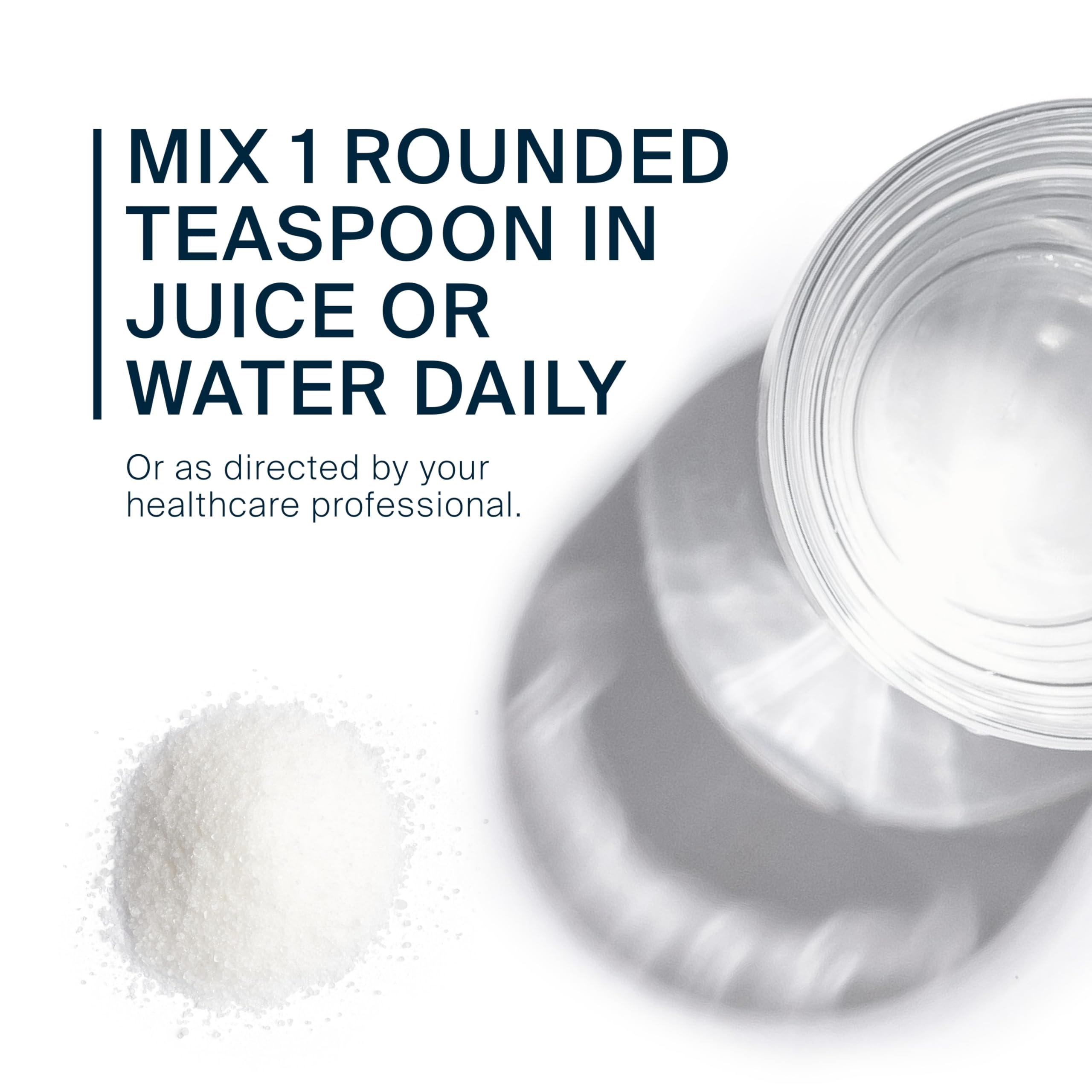 Vital Nutrients Glycine Powder near bedtime spoon suggests nightly relaxation ritual.