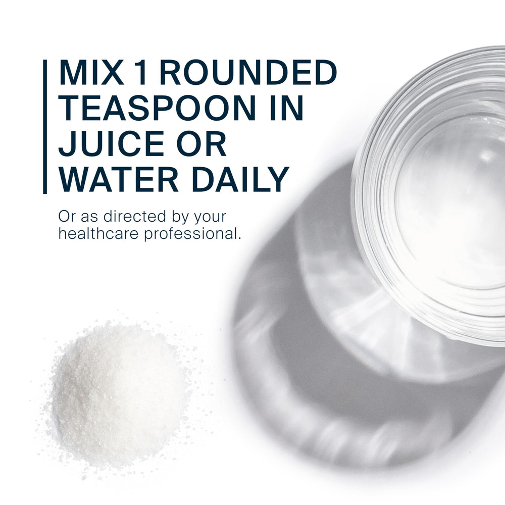 Vital Nutrients Glycine Powder near bedtime spoon suggests nightly relaxation ritual.