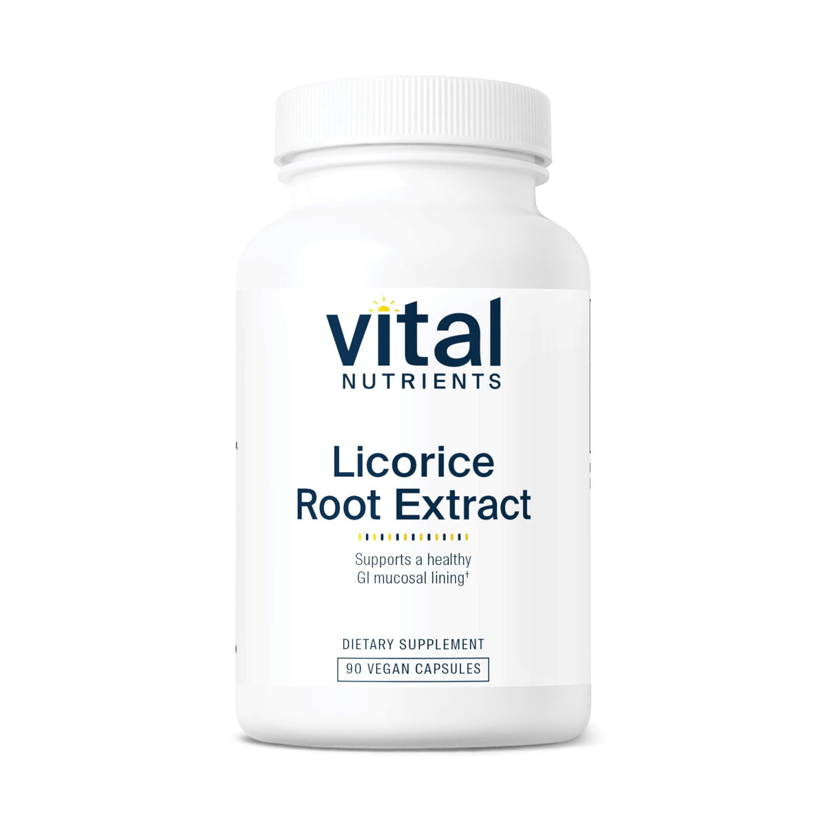 Vital Nutrients licorice root extract bottle for daily herbal support