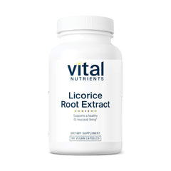 Vital Nutrients licorice root extract bottle for daily herbal support
