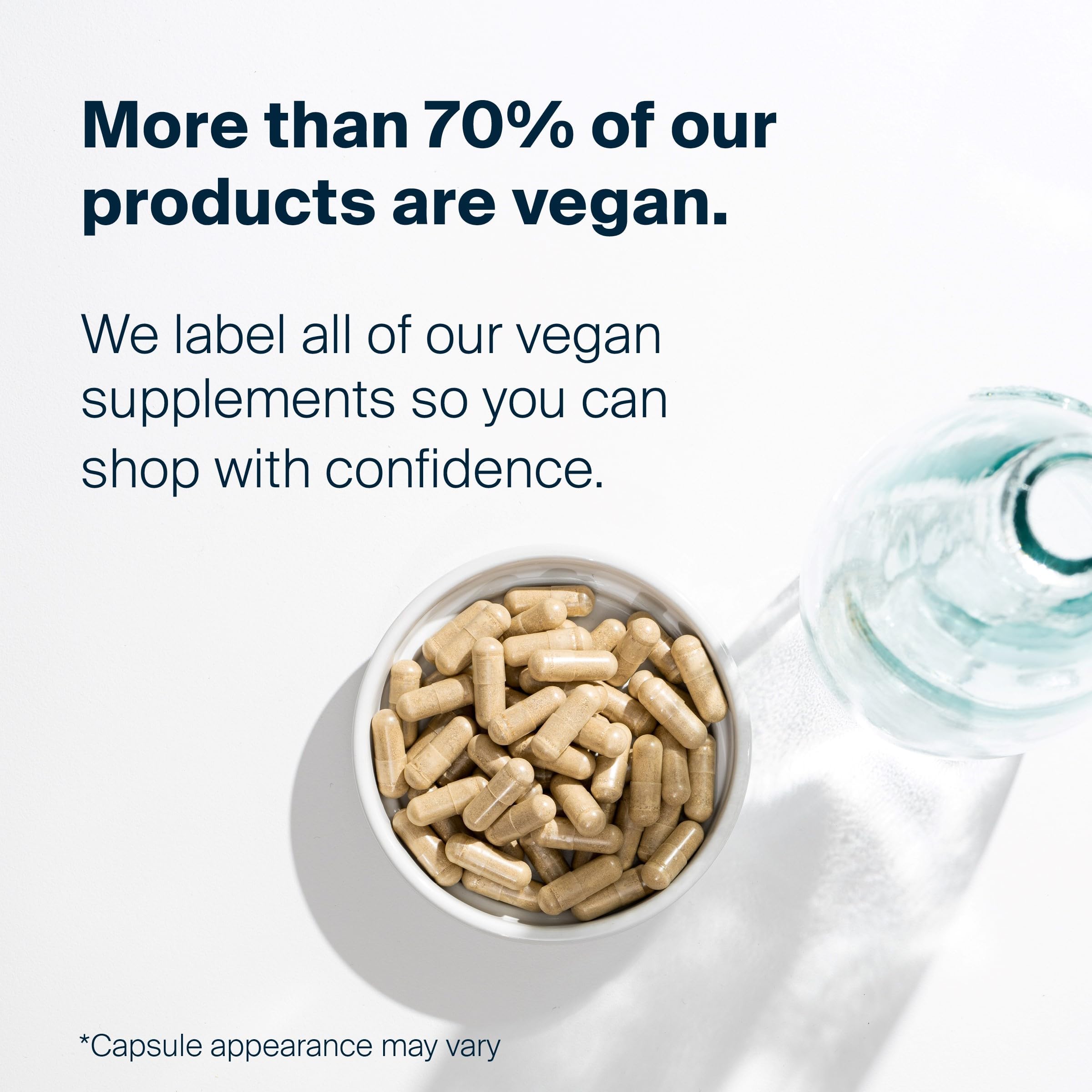 Vital Nutrients Liver Support vegan label, allergen-free and clean-label formulation.