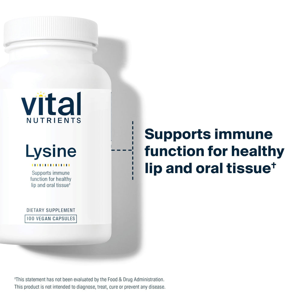 Vital Nutrients lysine pill for easy daily amino acid intake