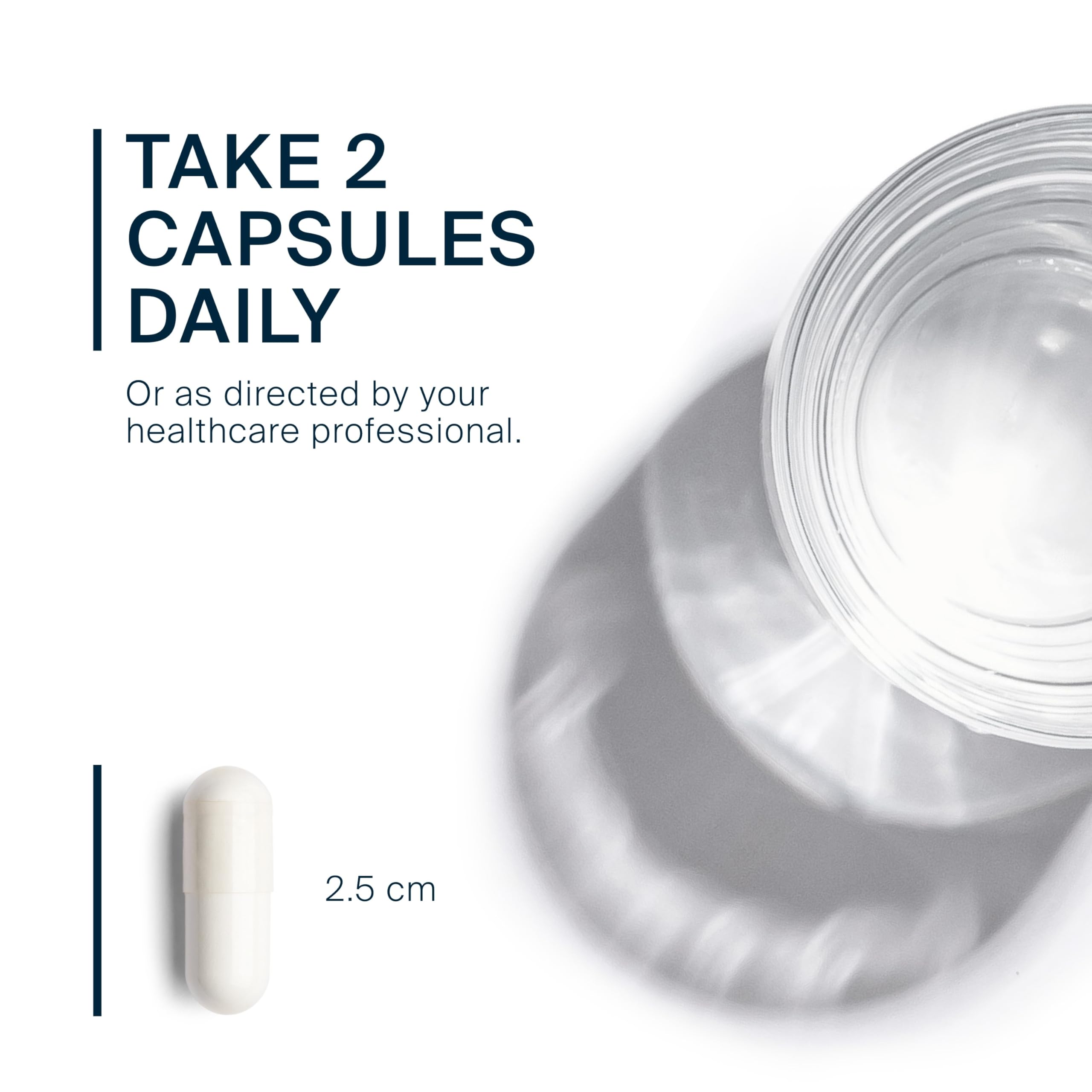 Vital Nutrients bottle and capsules on a nightstand suggesting restful routines.