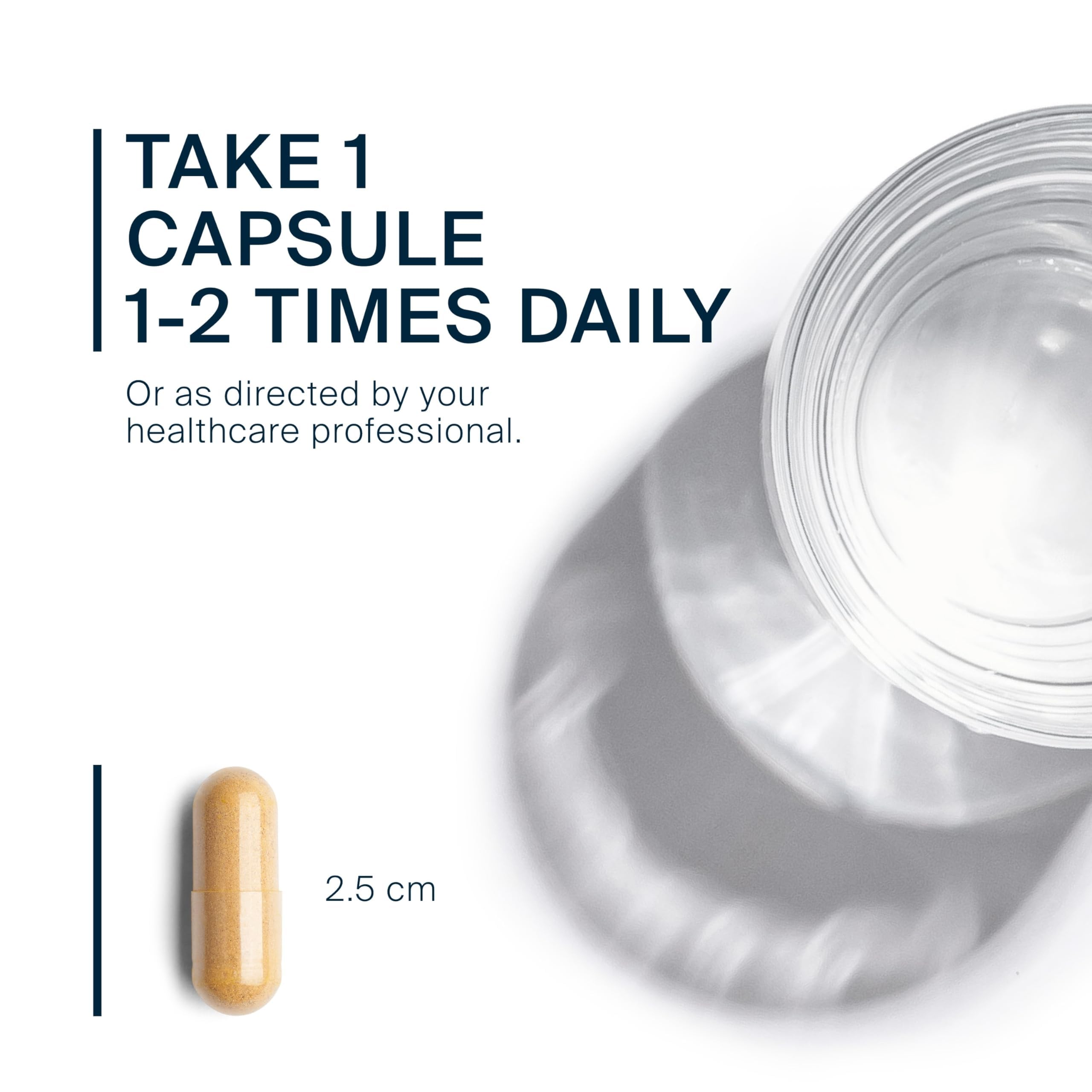 Daily routine with Minimal and Essential on a glass of water