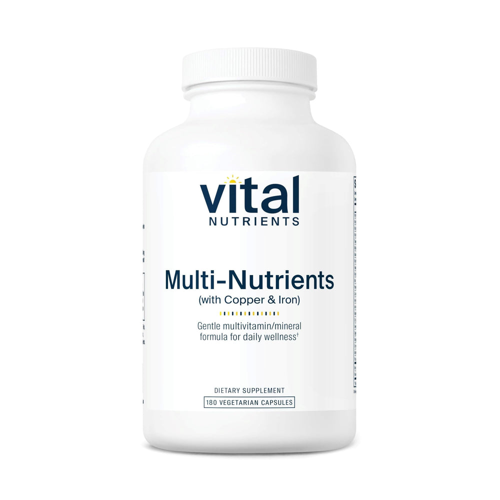 Vital Nutrients Multi-Nutrients 4 bottle front view for daily wellness support.