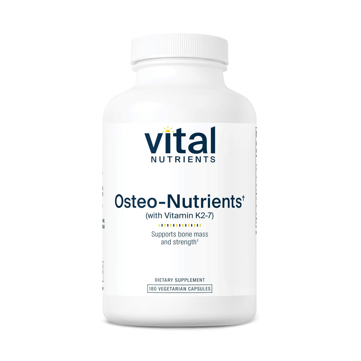 Vital Nutrients Osteo-Nutrients bottle front view supports bone health