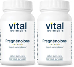 Vital Nutrients Pregnenolone bottle front view signaling mood and memory support
