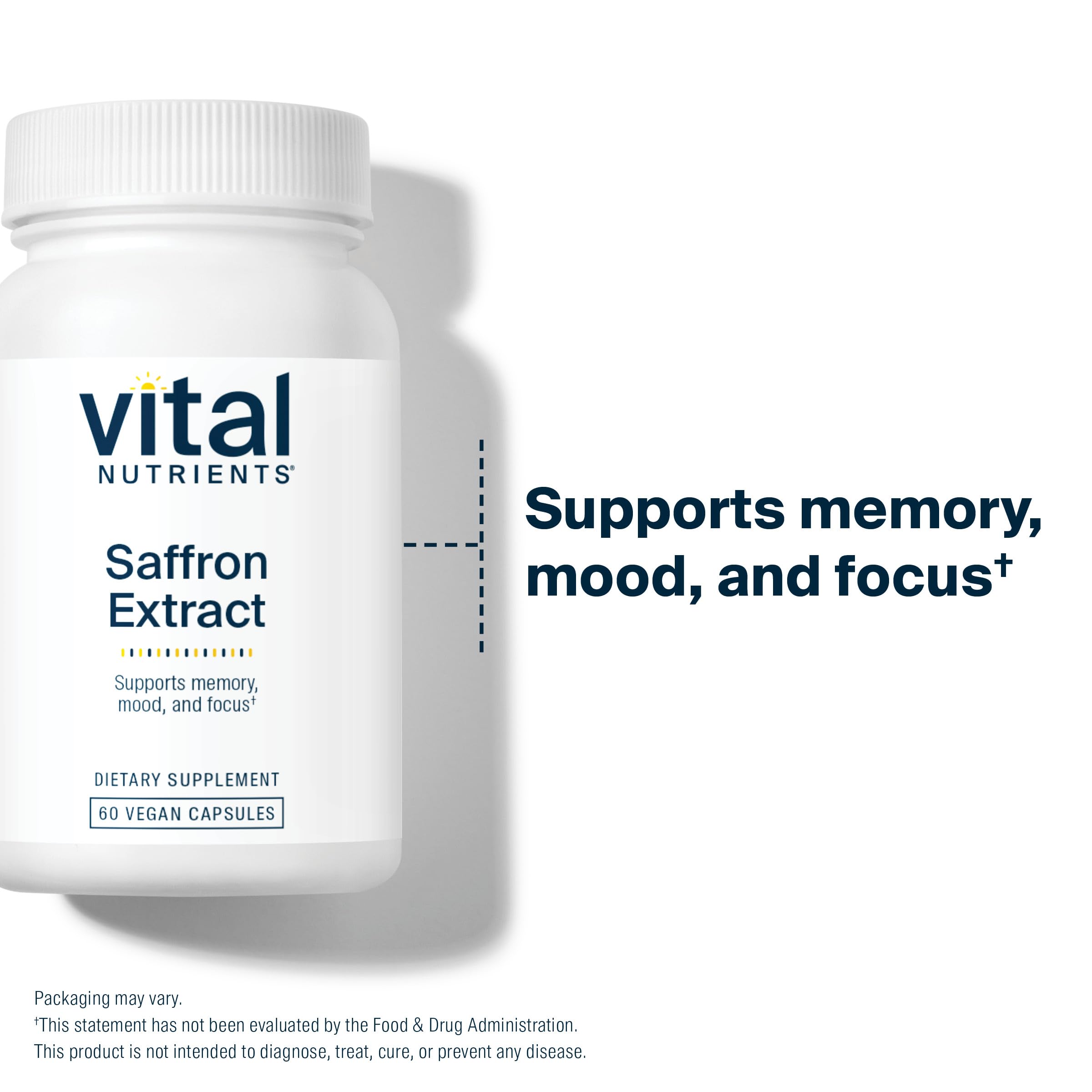 Vital Nutrients saffron extract serene scene suggesting relaxation and evening routines.