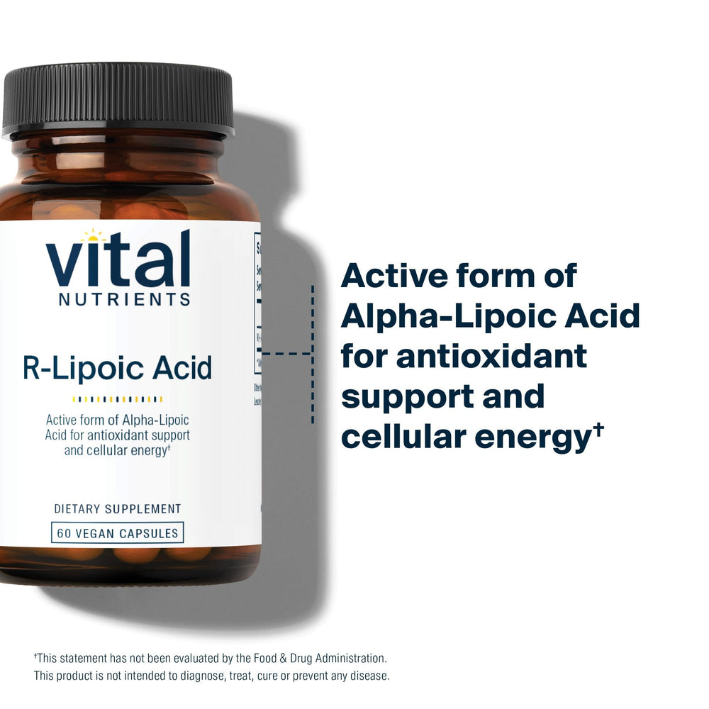 Vital Nutrients certificate image indicates third-party testing and purity