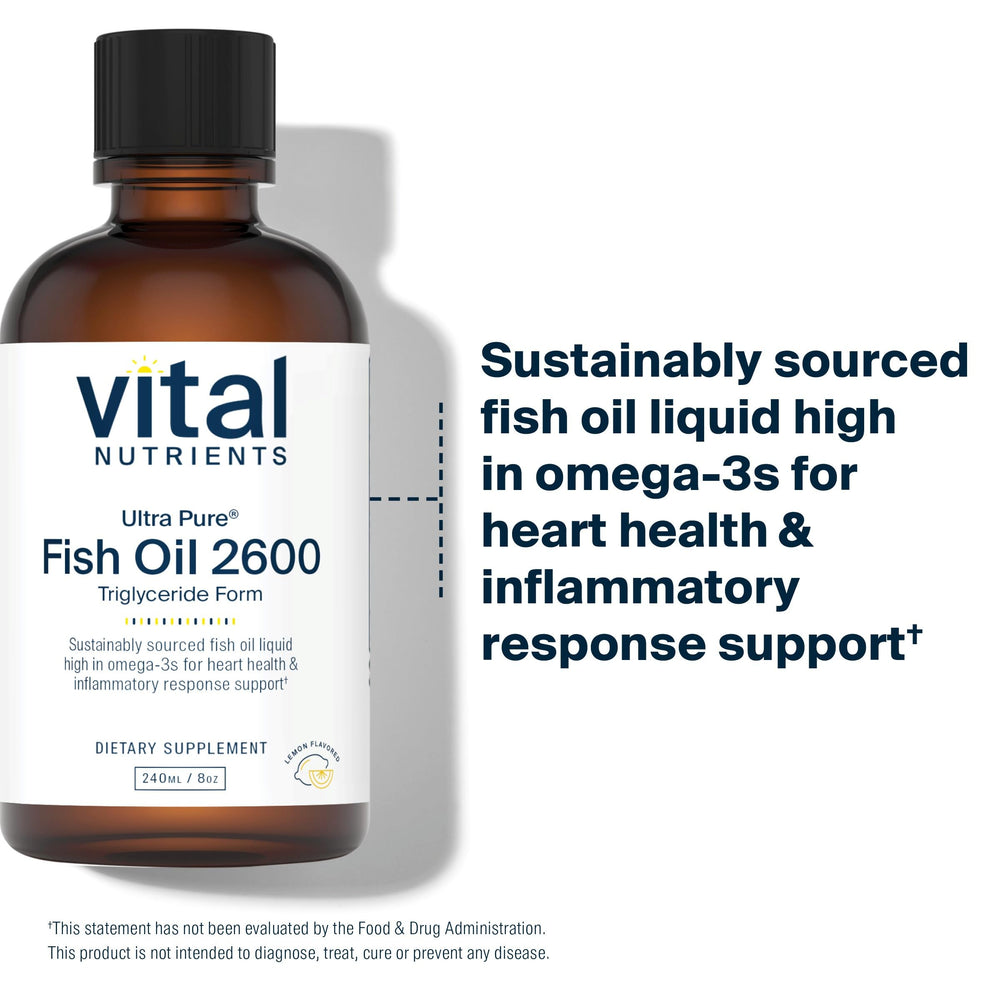Dropper enables precise daily dosing for Vital Nutrients 2600.