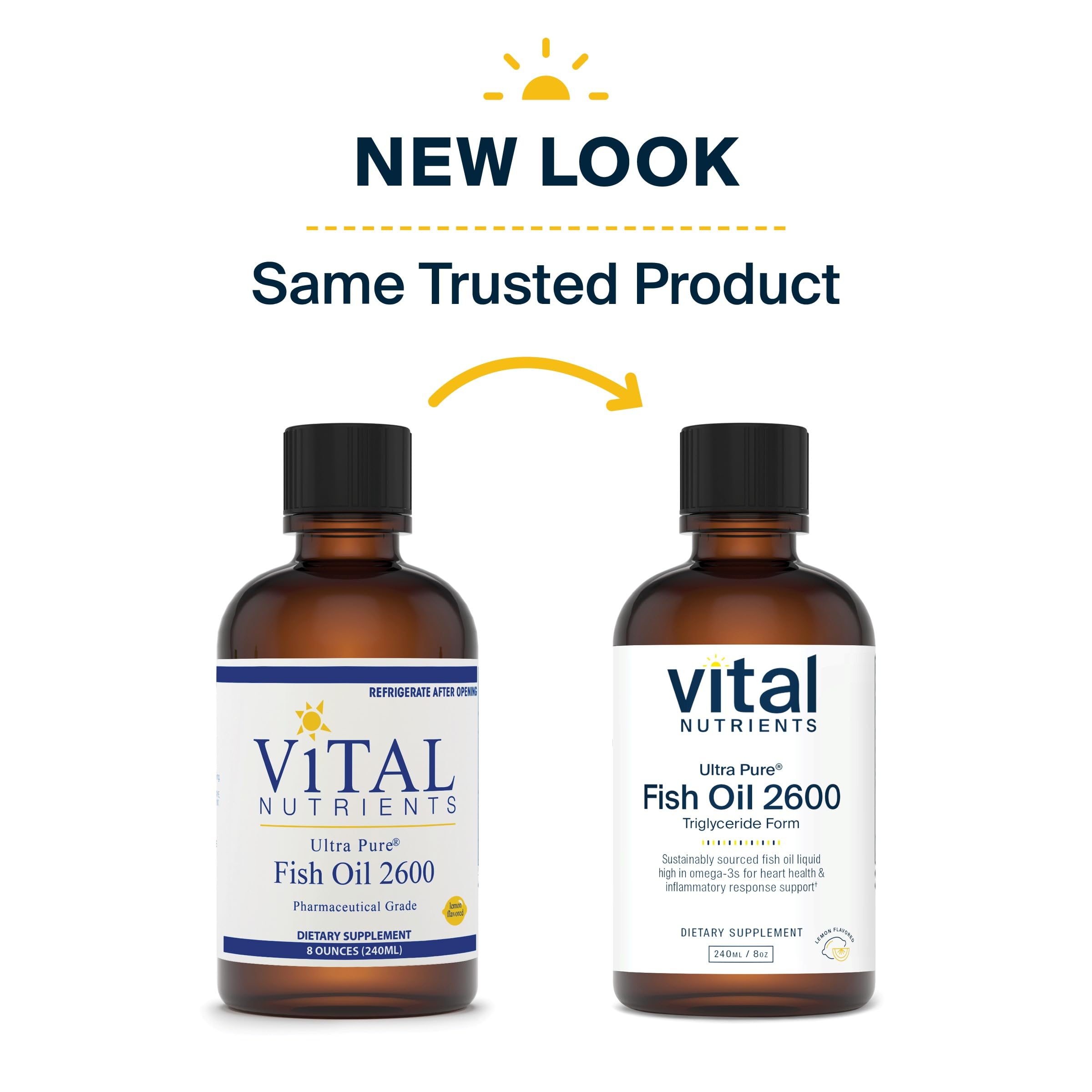 Close-up of the Vital Nutrients 2600 label shows purity.