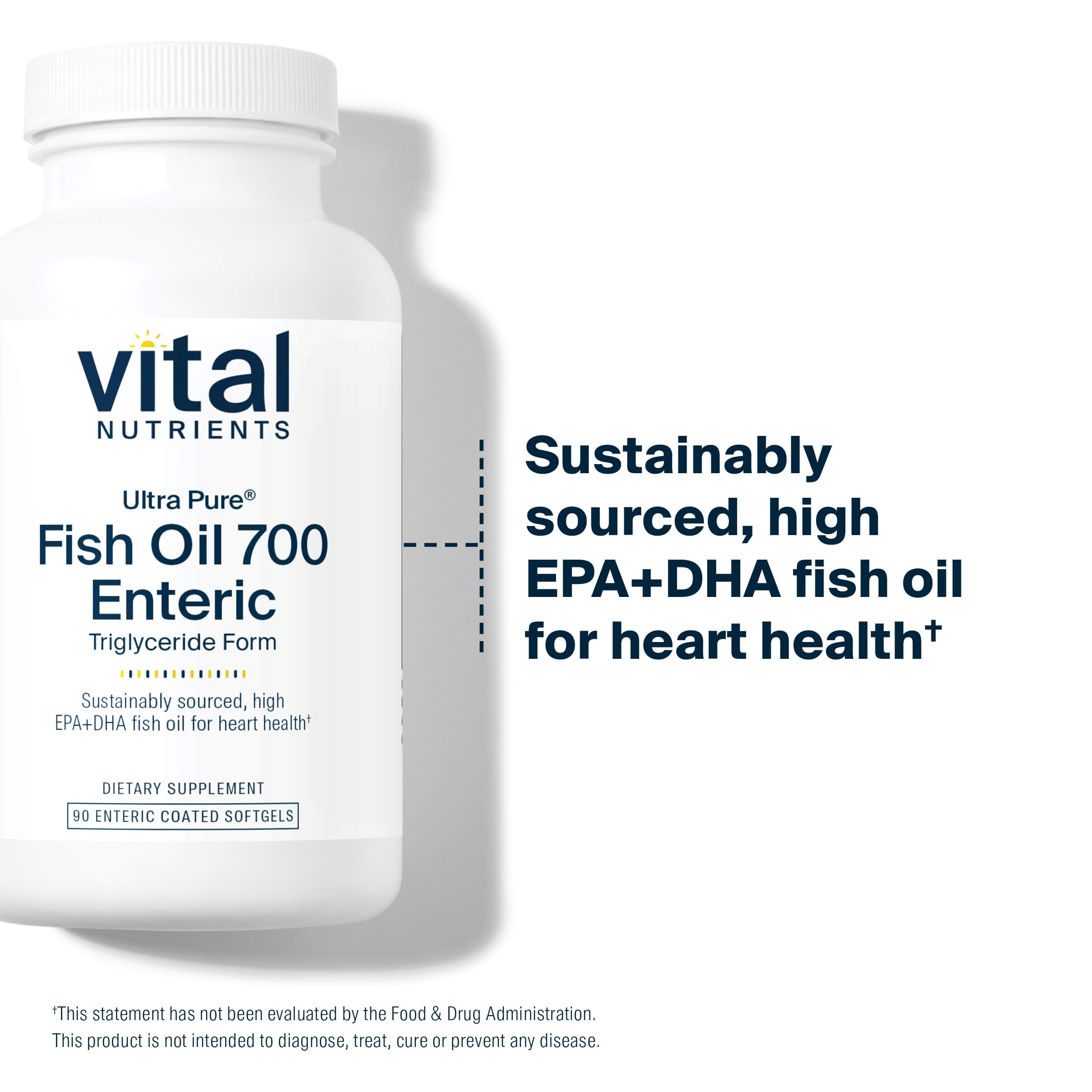Bottle emphasizes no lemon flavor in the enteric fish oil formula