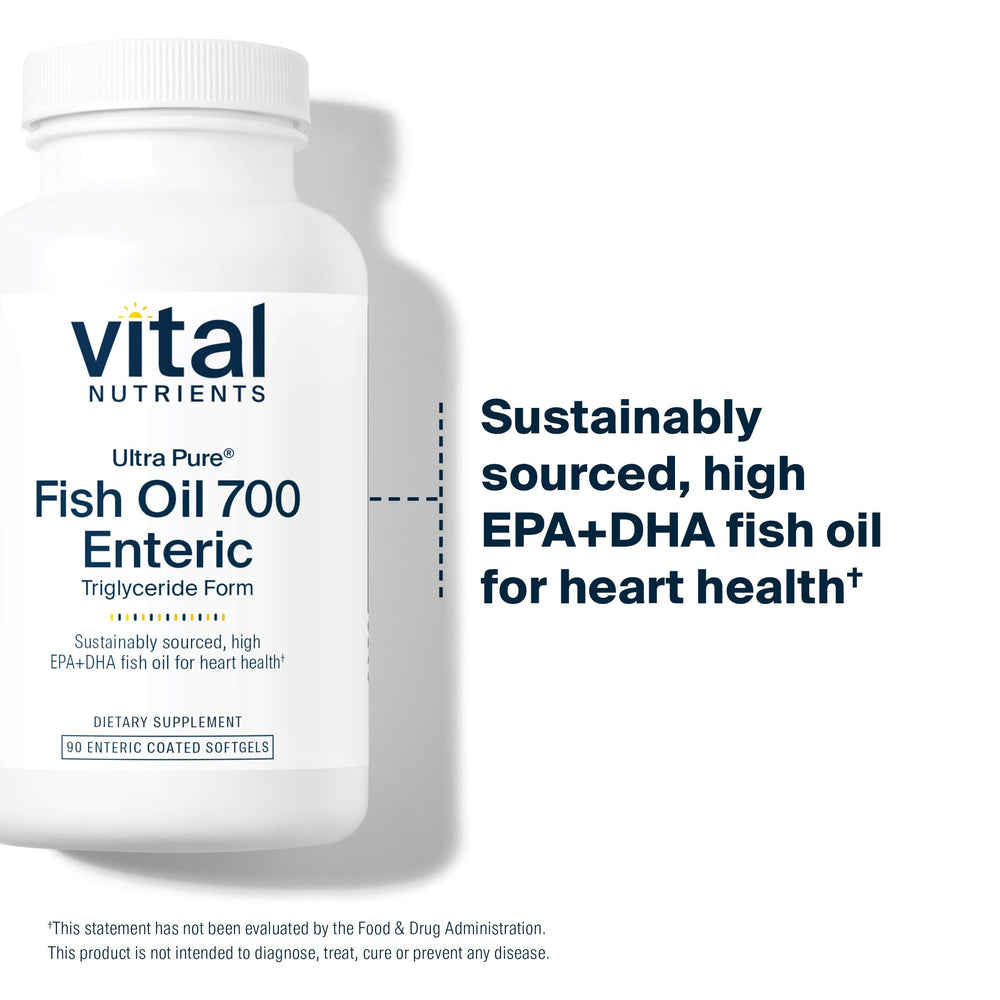 Bottle emphasizes no lemon flavor in the enteric fish oil formula