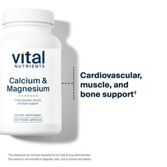 Vital Nutrients vegan formula packaging highlighting allergen free non GMO benefits