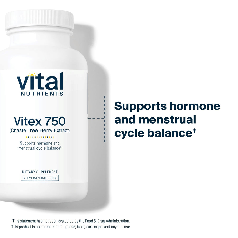 Vitex 750 bottle on kitchen counter suggesting easy daily use