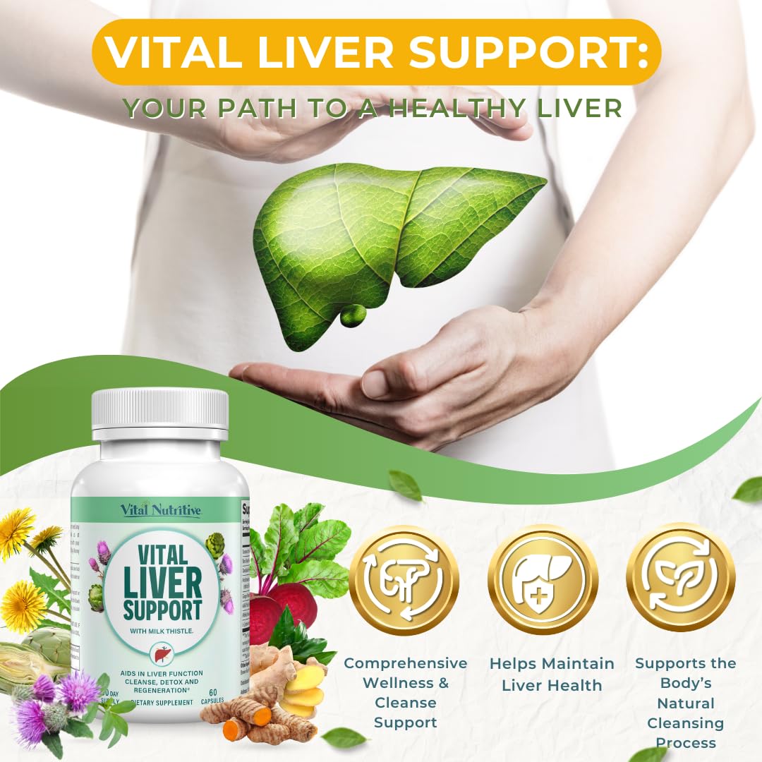 Vital Nutritive artichoke heart ingredient showing digestive and bile flow emphasis