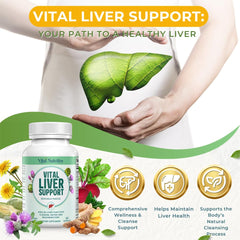 Vital Nutritive artichoke heart ingredient showing digestive and bile flow emphasis