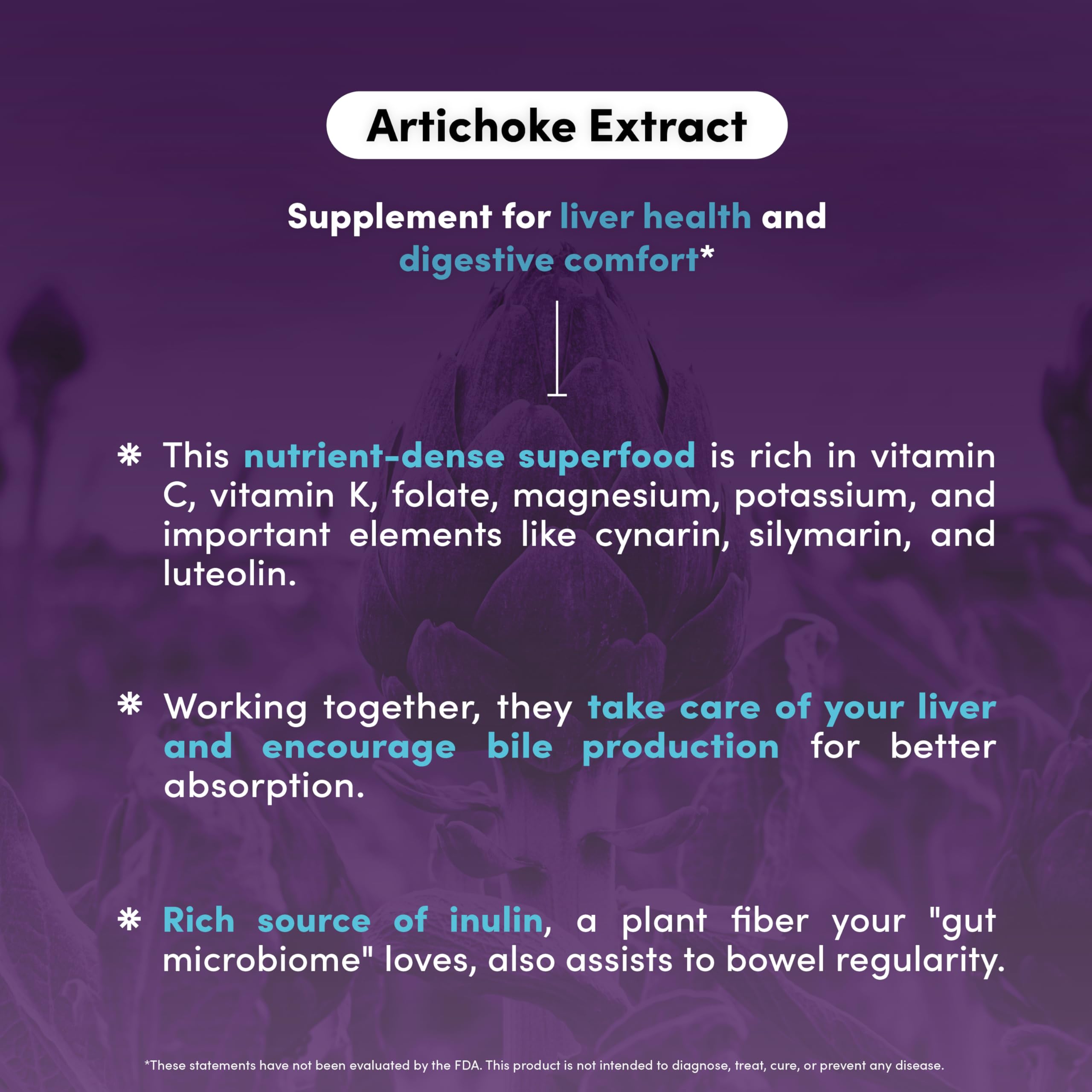 Vital Peak Artichoke leaf label reveals vegan and non GMO attributes for clean supplement choice