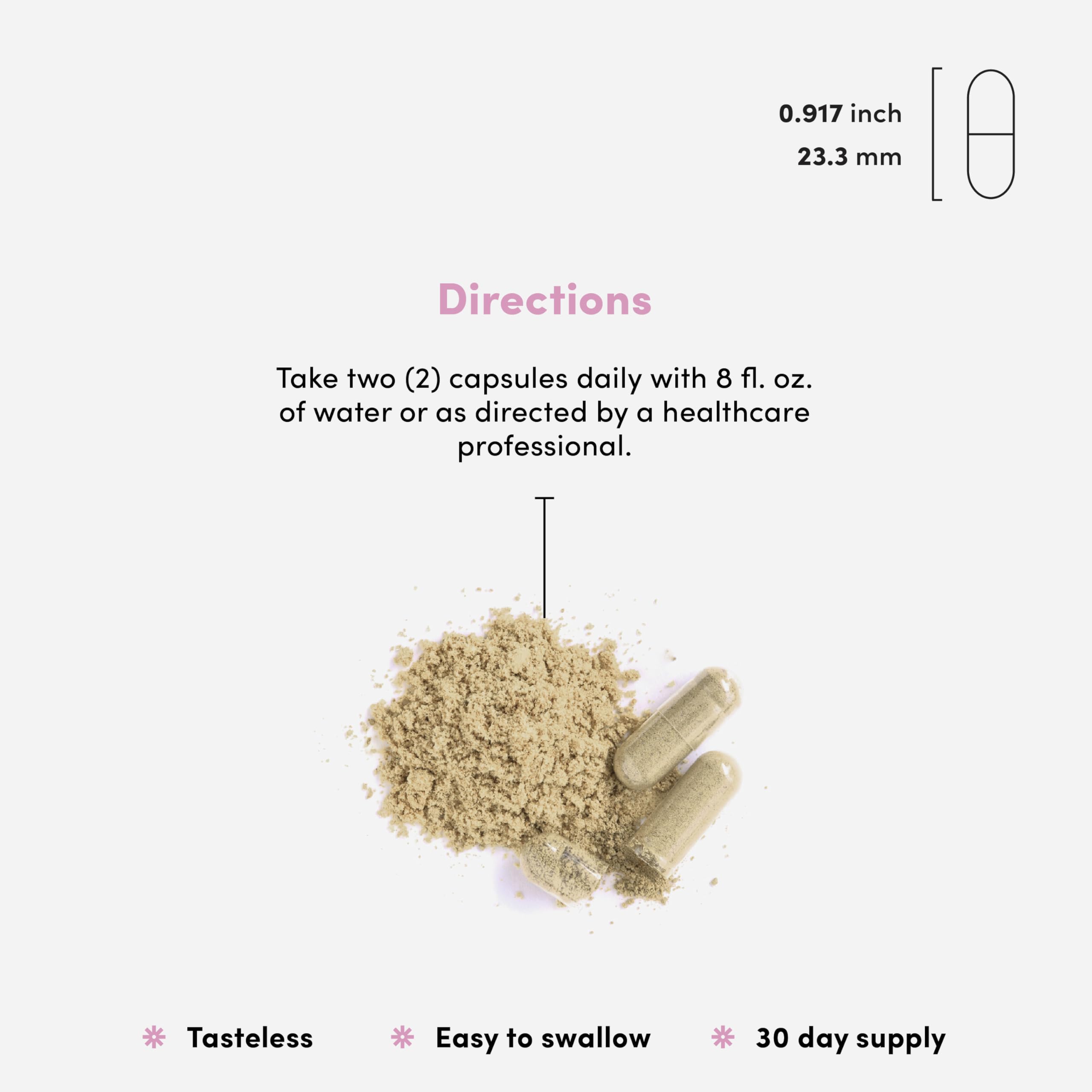 Hair Peak label graphic noting gluten-free and non-GMO formulation