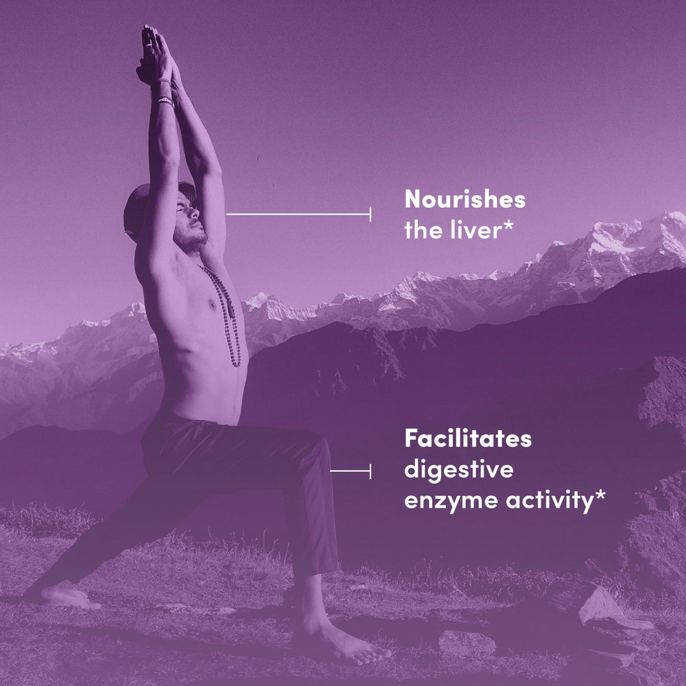 Vital Peak Liver Cleanse ingredients featuring Beet Root and Ginger for vitality.