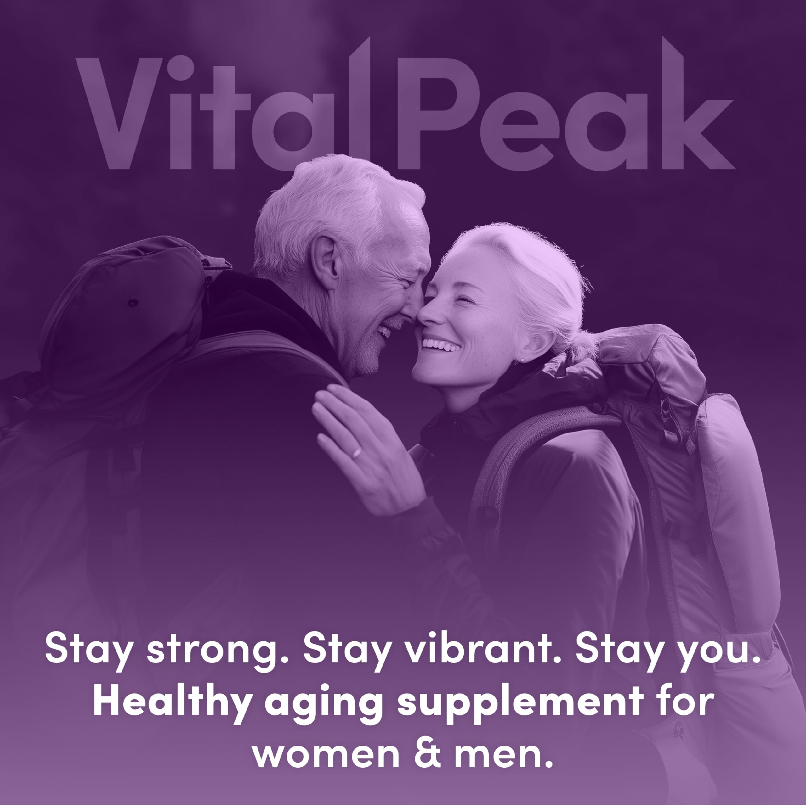 Vital Peak Longevity Peak with cinnamon bark highlighting natural flavor and balance.