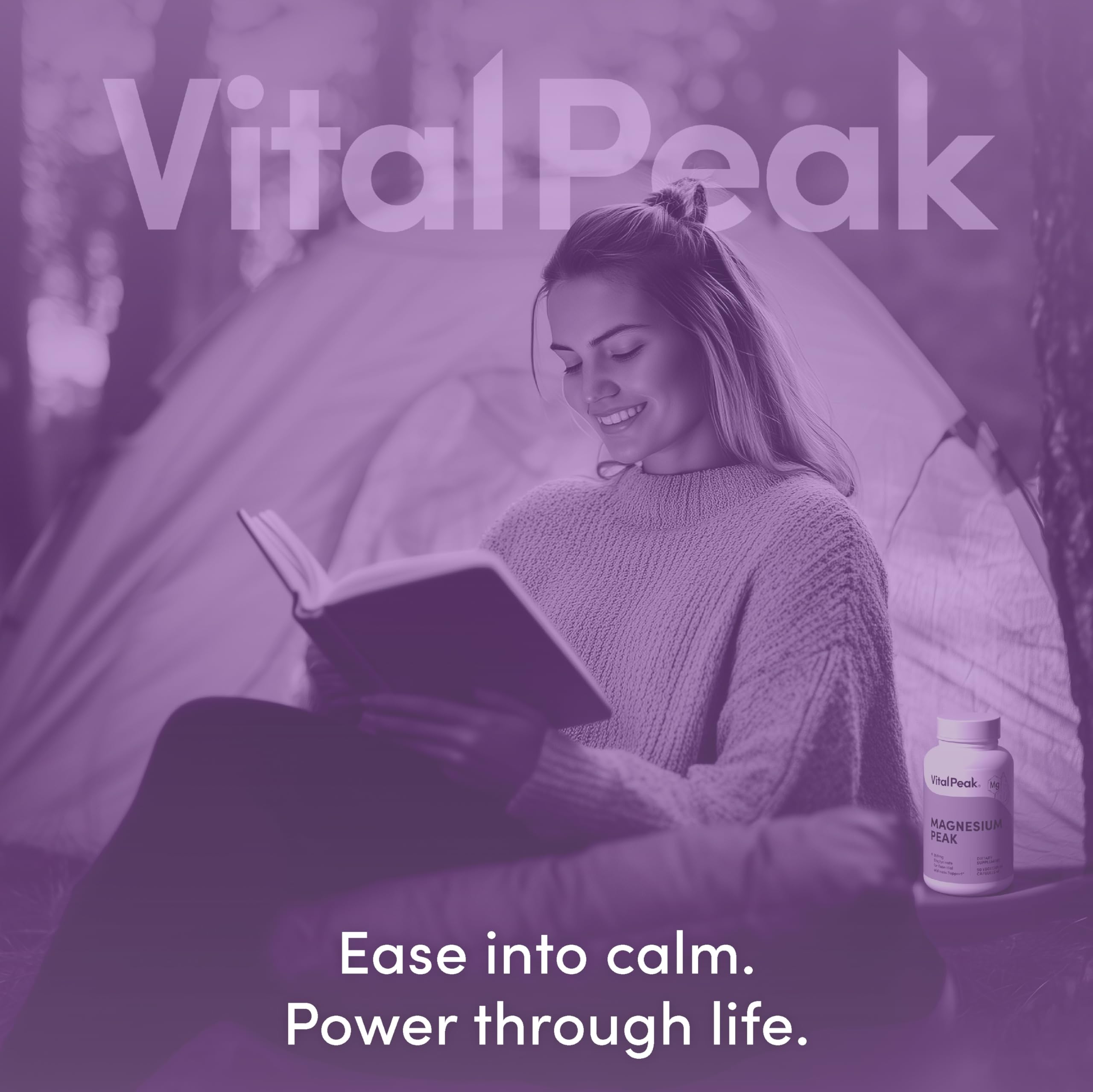 Vital Peak packaging on shelf featuring USA-made quality