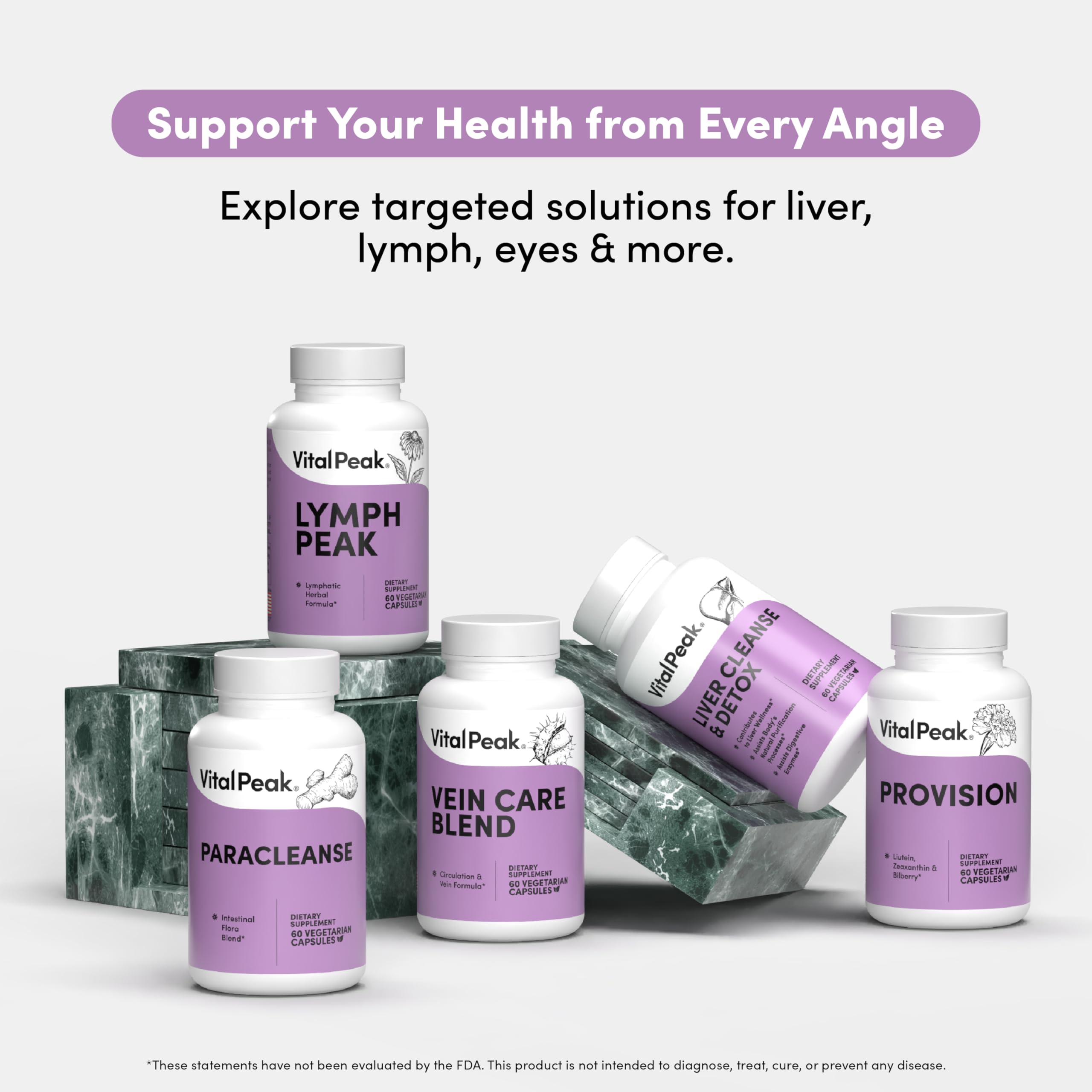 Premium energy boost with Vital Peak matcha capsules