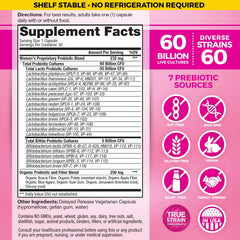 Close-up of Vital Flora 60B CFU probiotic strains for diverse gut health.