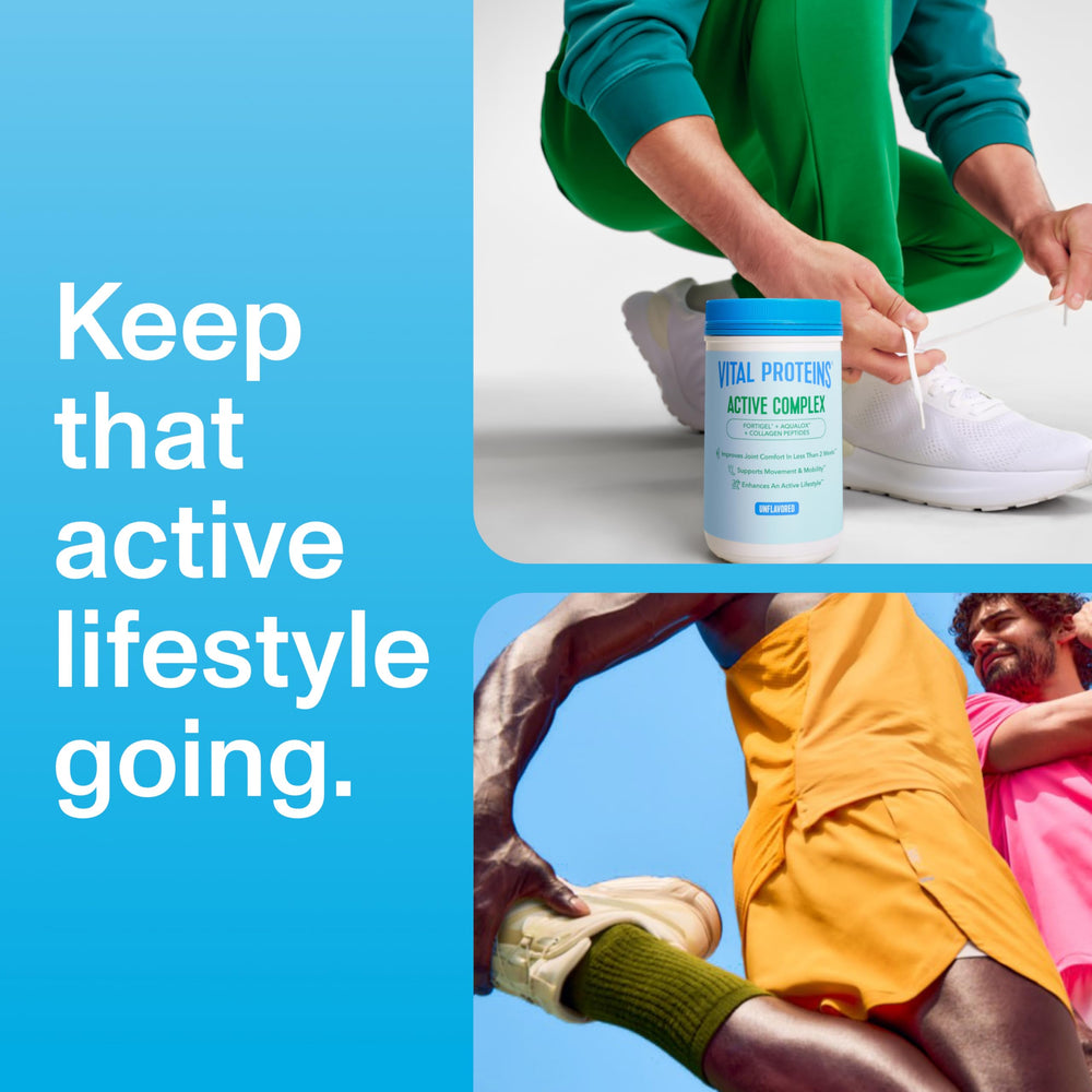 Vital Proteins Active Complex active lifestyle moment showing movement