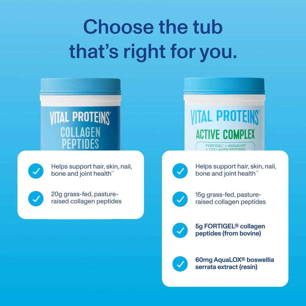 Vital Proteins Active Complex grass-fed origin close-up highlighting quality